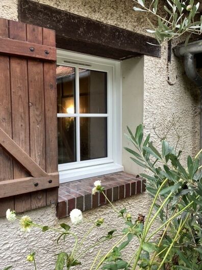 Pose de fenêtres bois